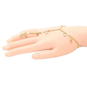 Gold Hand Chain Bracelet