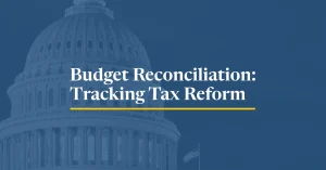 Reconciliation Bill in Making It Happen