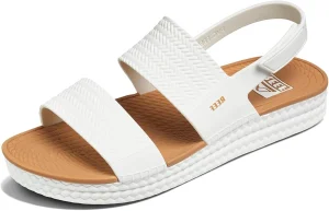 Women White Sandals with Casual Looks
