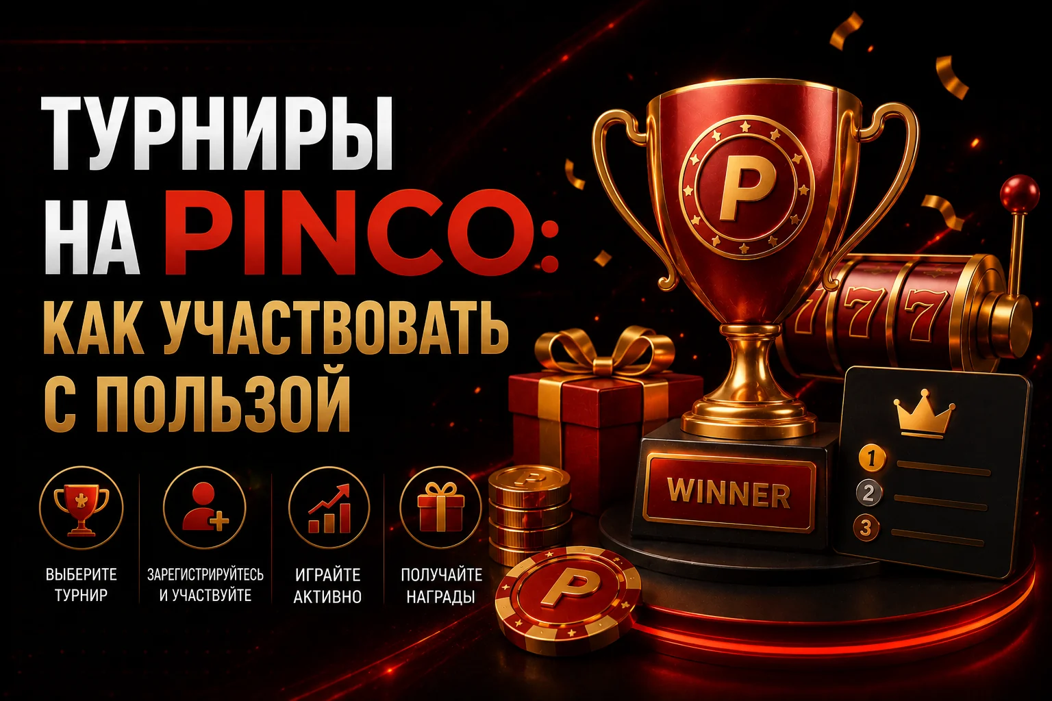 Турниры на Pinco: как участвовать с пользой